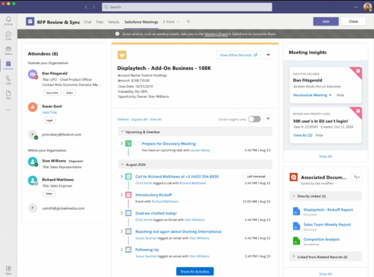  salesforce microsoft teams th atsit