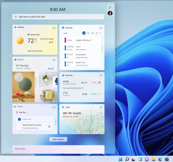 ประกาศ Windows 11: UI เดสก์ท็อปใหม่ เมนูเริ่ม Microsoft ...