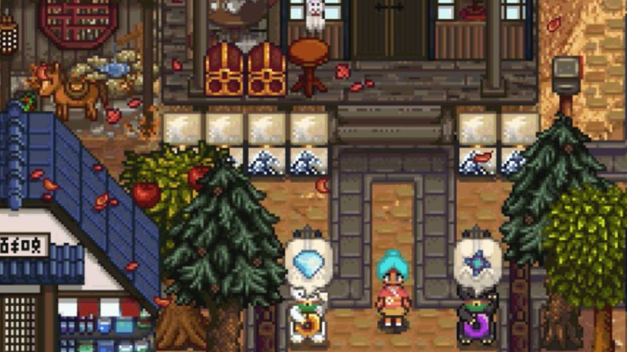 Stardew Valley mods Japanese buildings