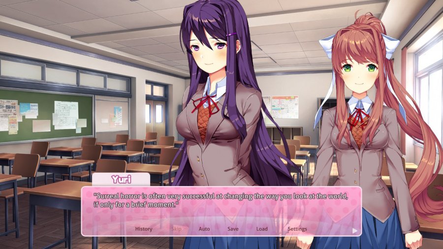 Doki Doki Literature Club Plus! Review-ภาพหน้าจอ 1 จาก 4