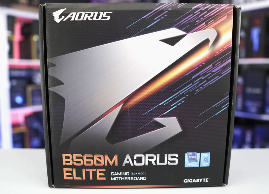 Gigabyte B560M AORUS ELITE เมนบอร์ดหน้า 1