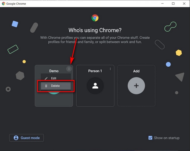วิธีการลบและยกเลิกการเชื่อมโยงบัญชี Google จาก Chrome