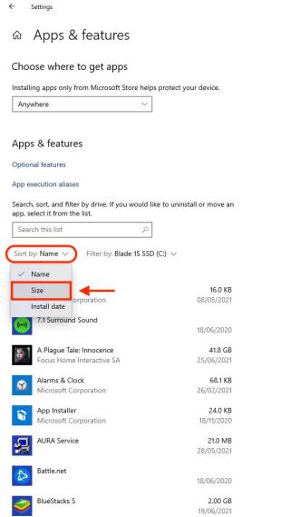 วิธีเพิ่มพื้นที่ว่างใน Windows 10