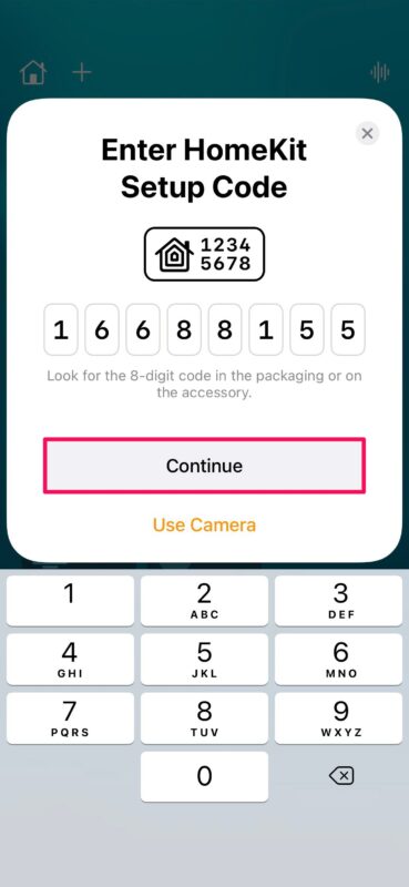 วิธีการเพิ่มอุปกรณ์เสริม HomeKit โดยไม่ใช้ QR Code