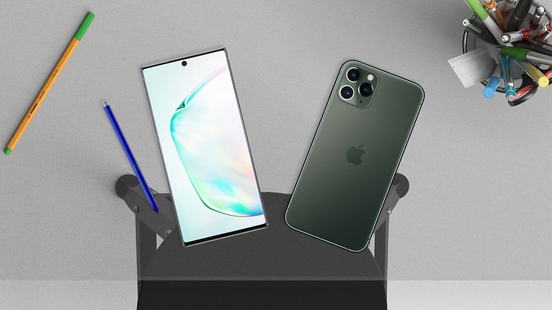หมายเหตุ 10 บวกกับ iphone 11 สูงสุด