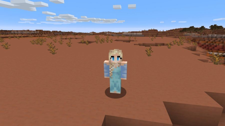 Minecraft skins Elsa