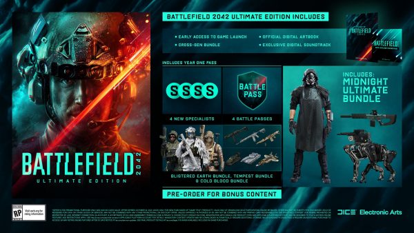 สั่งซื้อล่วงหน้า Battlefield 2042 ultimate edition