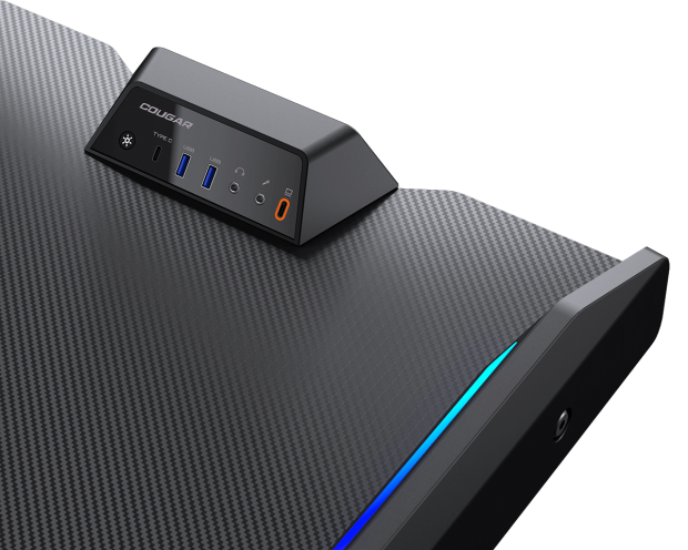 โต๊ะเล่นเกมใหม่ของ Cougar มีพอร์ต USB-C, ไฟ RGB (แน่นอน) 06 | TweakTown.com โต๊ะเล่นเกมใหม่ของ Cougar มีพอร์ต USB-C, ไฟ RGB (แน่นอน) 06 | TweakTown.com