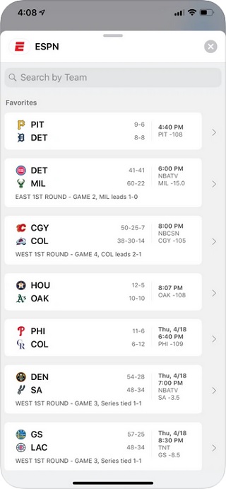 ESPN-app-favorites