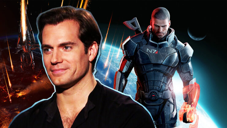 The Witcher Mass Effect Henry Cavill