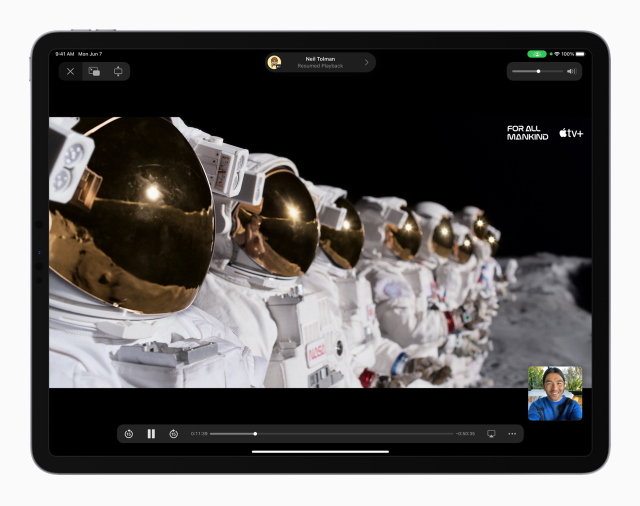 FaceTime SharePlay-คุณลักษณะ ipados 15