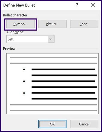 Insert tick symbols in microsoft word step 18