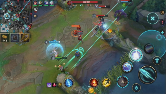 League of Legends wild rift เกม ipad ที่ดีที่สุด
