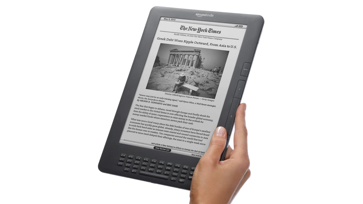 The Kindle DX