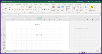 Insert headers and footers in excel step 10