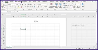 Insert headers and footers in excel step 12