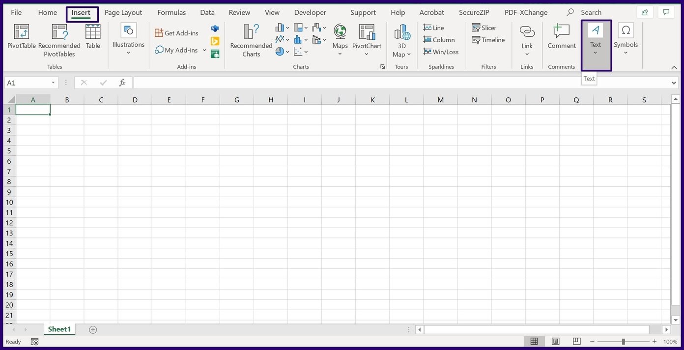 แทรกส่วนหัวและส่วนท้ายใน excel ขั้นตอนที่ 3