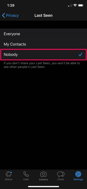 How to Hide Last Seen on WhatsApp