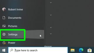 วิธีตรวจสอบข้อกำหนดพีซีของคุณใน Windows 10-เปิดการตั้งค่า