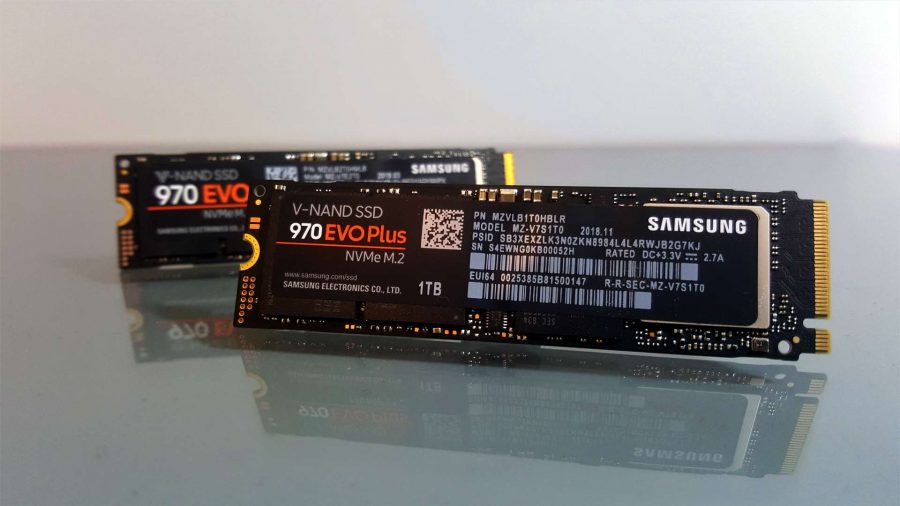 Samsung 970 EVO Plus vs 970 EVO Samsung 970 EVO Plus เทียบกับ 970 EVO