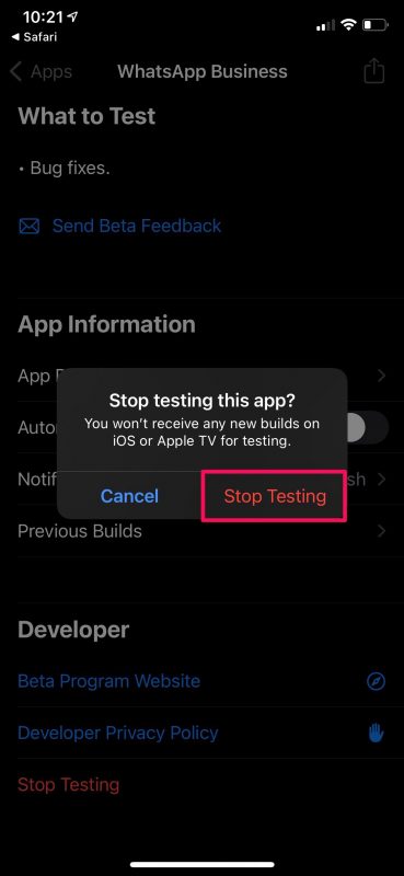 วิธีทดสอบเบต้าแอป iOS ด้วย TestFlight