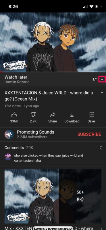 วิธีการวนซ้ำวิดีโอ YouTube บน iPhone & iPad