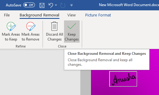 ลายเซ็นสุดท้ายขั้นต่ำ