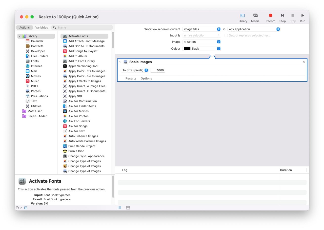 Automator ได้รับการสนับสนุนใน macOS Monterey แต่จะใช้เวลายืม