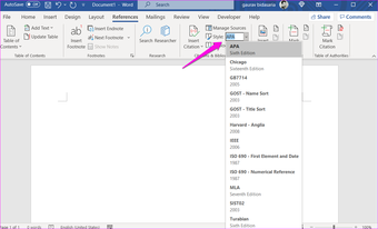 วิธีการเพิ่มการอ้างอิงและบรรณานุกรมใน Microsoft Word 1