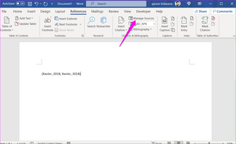 วิธีการเพิ่มการอ้างอิงและบรรณานุกรมใน Microsoft Word 6