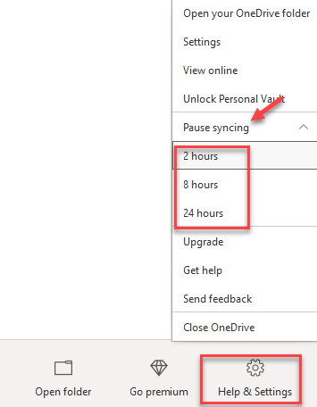 วิธีใช้แอพ Onedrive & การตั้งค่าหยุดการซิงค์เลือกระยะเวลา