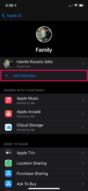 How เพื่อแชร์ iCloud Storage กับครอบครัว