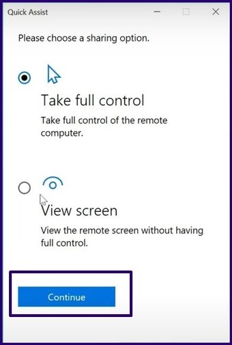 คำแนะนำในการใช้ความช่วยเหลืออย่างรวดเร็วใน windows 10 ขั้นตอนที่ 13