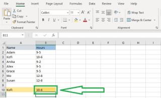 วิธีใช้ VLOOKUP ใน Excel ขั้นตอนที่ 7: กด คีย์ Enter