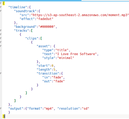 JSON สำหรับการแสดงผล