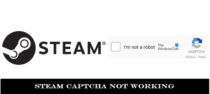 Steam Captcha ไม่ทำงาน