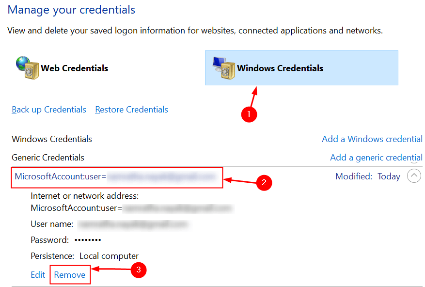Remove Office Credentials Min