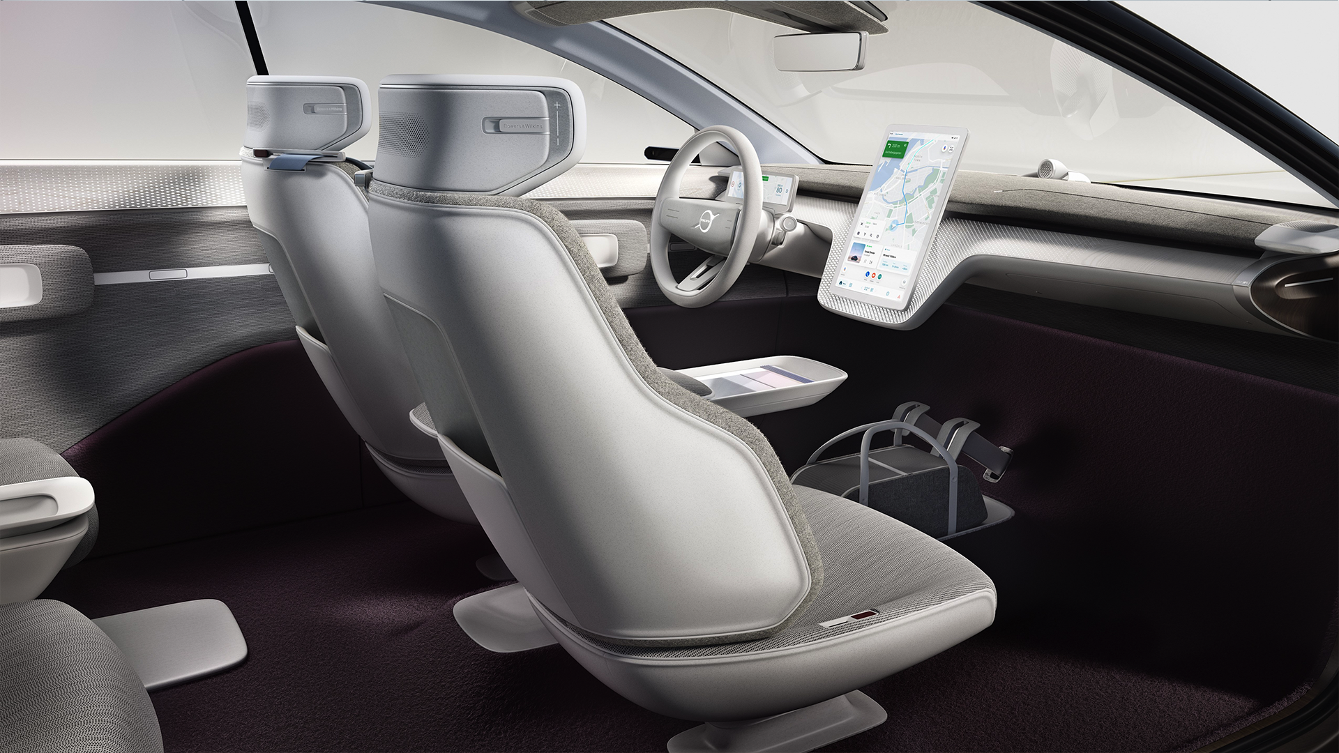 ภายใน Volvo Concept Recharge