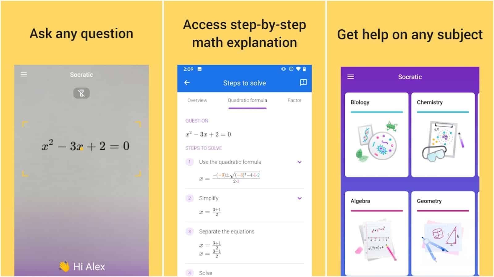 Socratic by Google app grid image