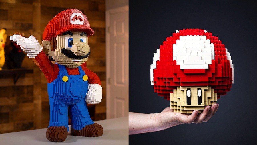 Bricker Builds-LEGO Mario