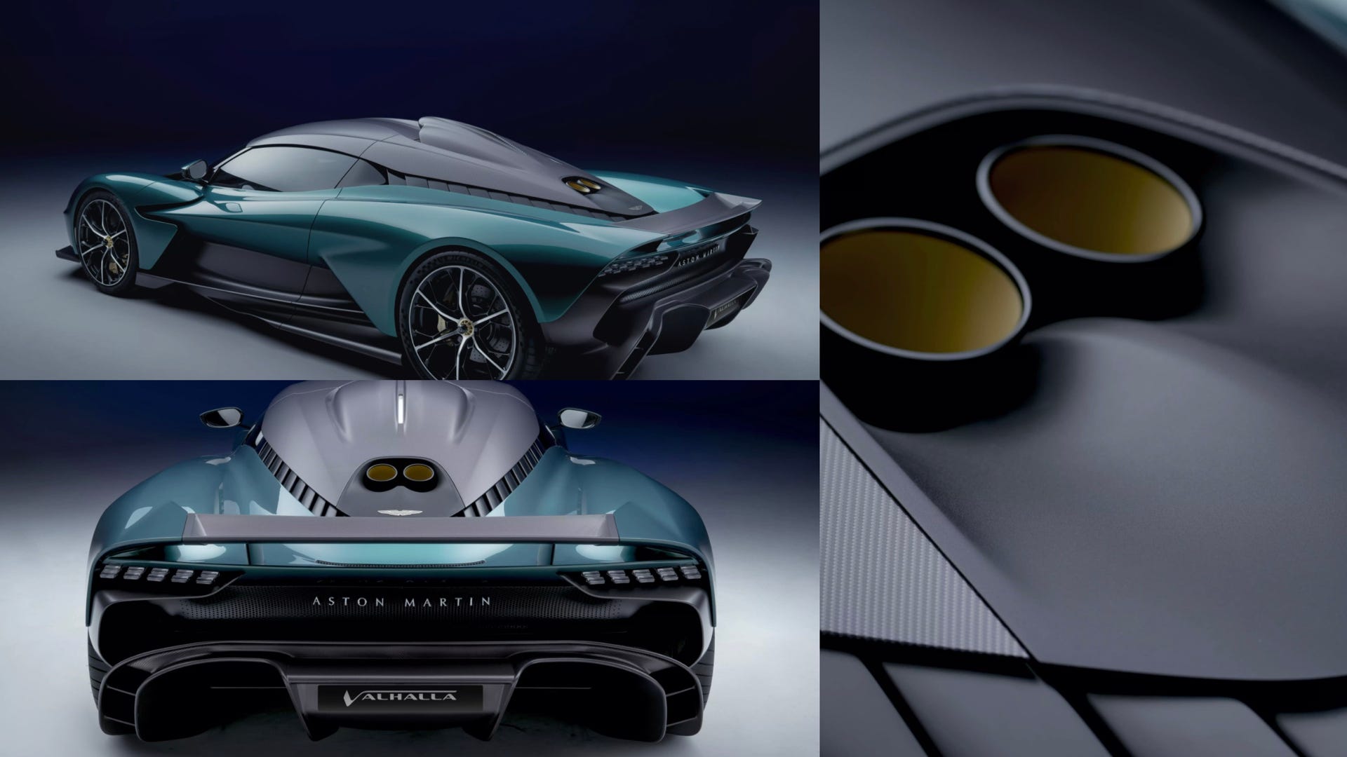 Aston Martin Valhalla collage