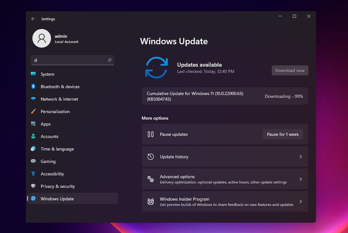 Windows 11 Build 22000.65 (KB5004745) เพิ่มแถบค้นหาใหม่และอื่น ๆ - TH Atsit