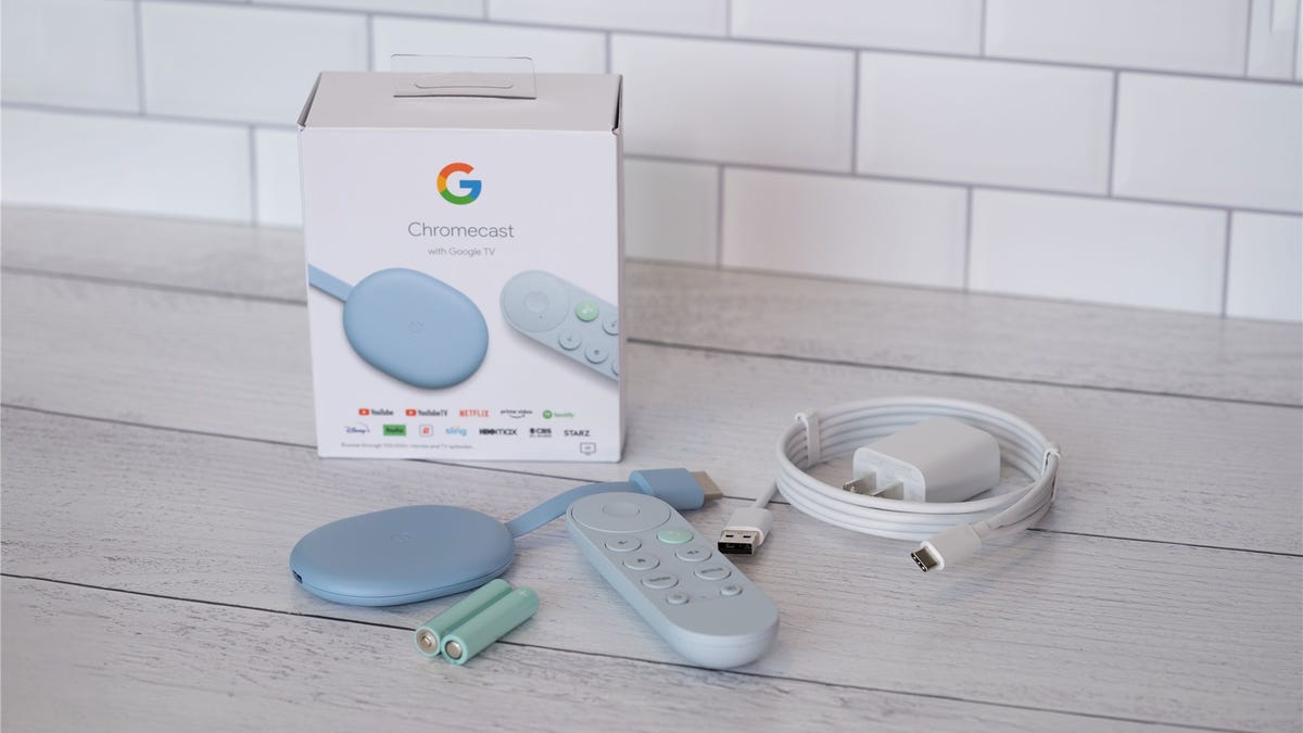 Chromecast with Google TV unboxing