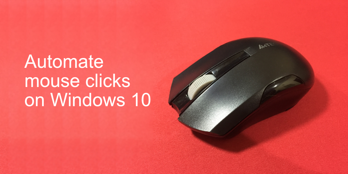 คลิกเมาส์อัตโนมัติบน Windows 10