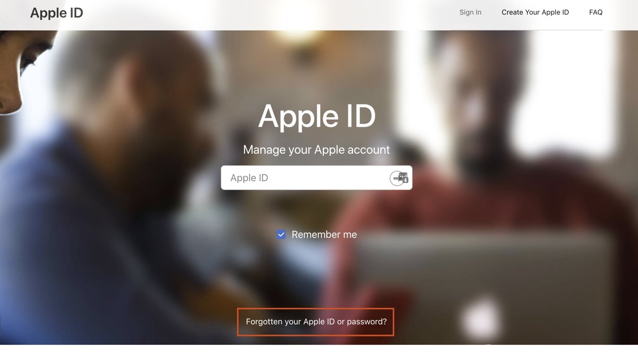 คุณสามารถกู้คืนรหัสผ่าน Apple ID ของคุณได้จากเว็บไซต์ของ Apple