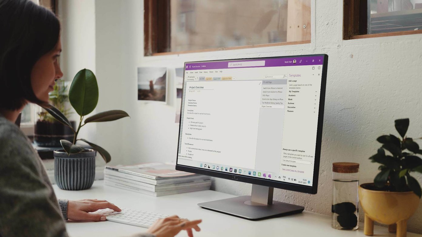 onenote for mac templates