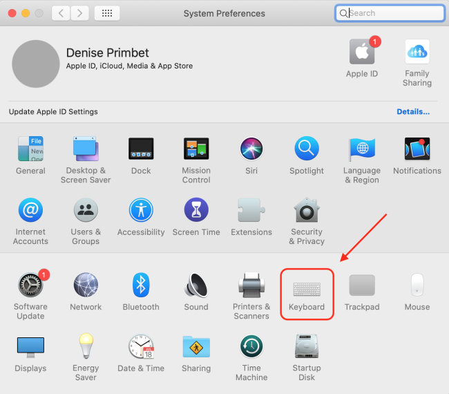 How to change keyboard language on Mac-keyboard shortcut