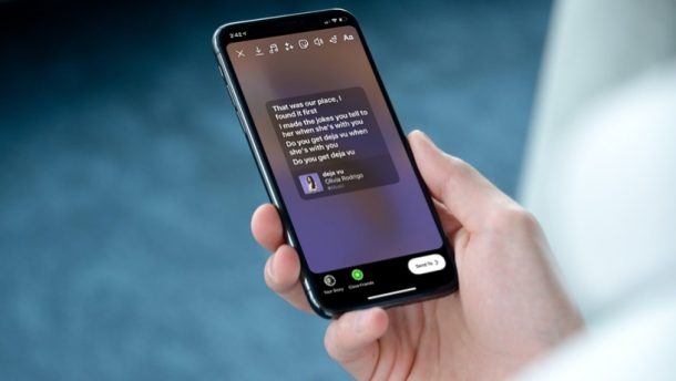 How to Post Apple Music Lyrics as Instagram Stories