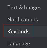 Discord Keybinds Tab Min