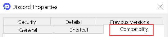 Discord Properties Compatibility Min